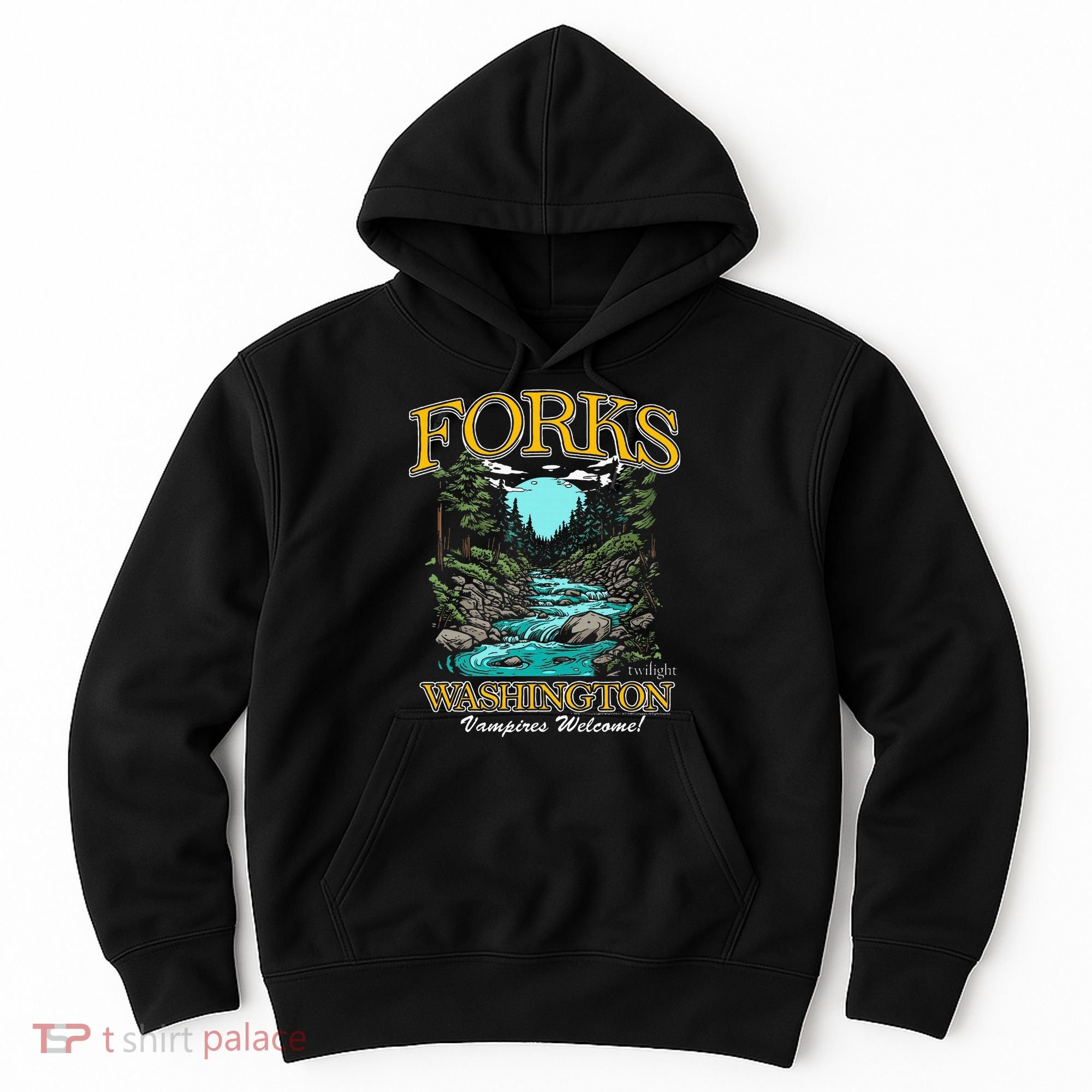 Twilight Forks Washington Vampires Welcome Hoodie