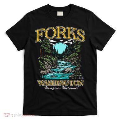 Twilight Forks Washington Vampires Welcome T-Shirt