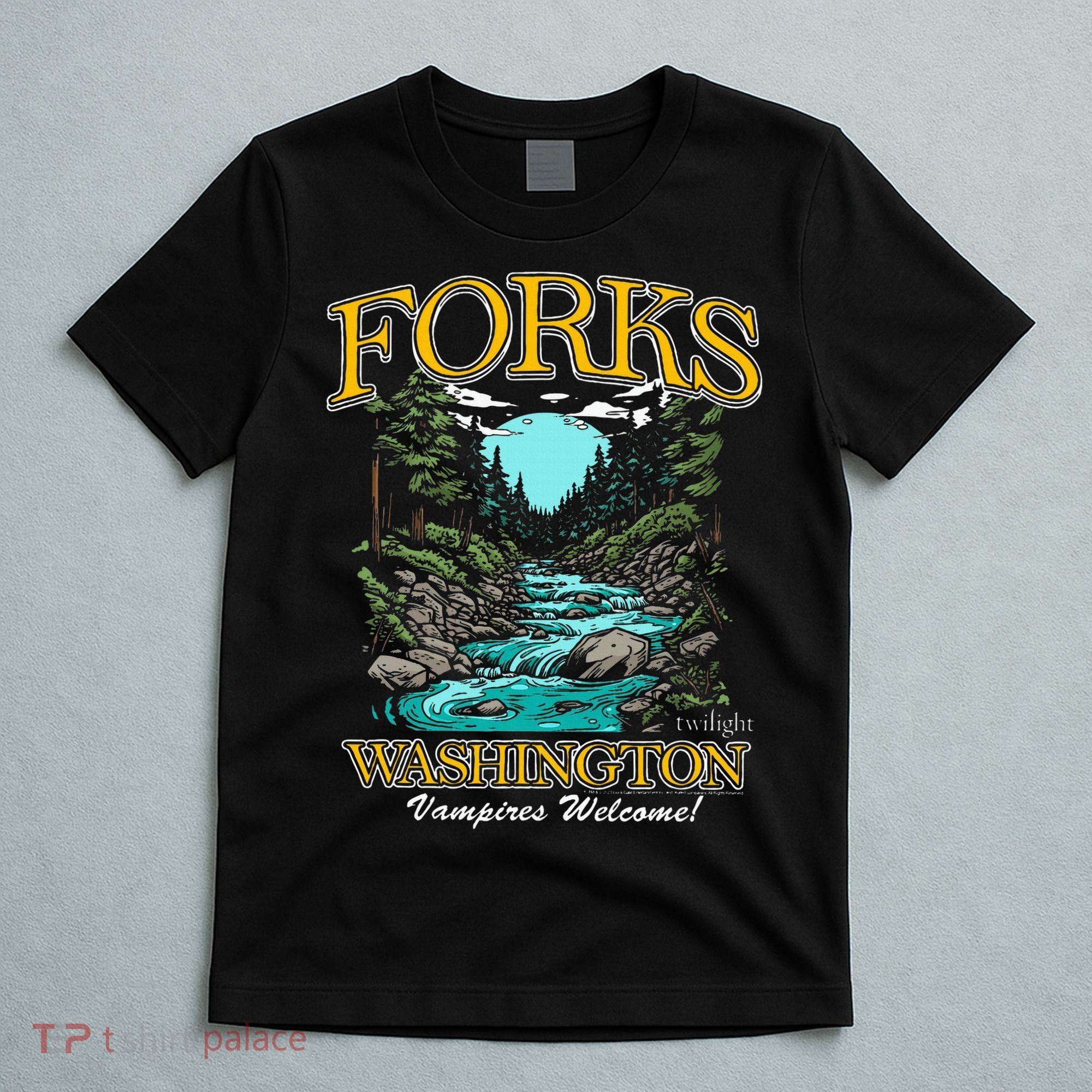 Twilight Forks Washington Vampires Welcome T-Shirt