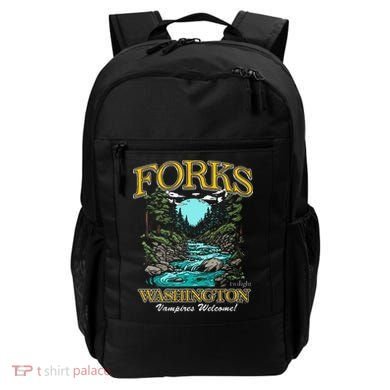 Twilight Forks Washington Vampires Welcome Backpack