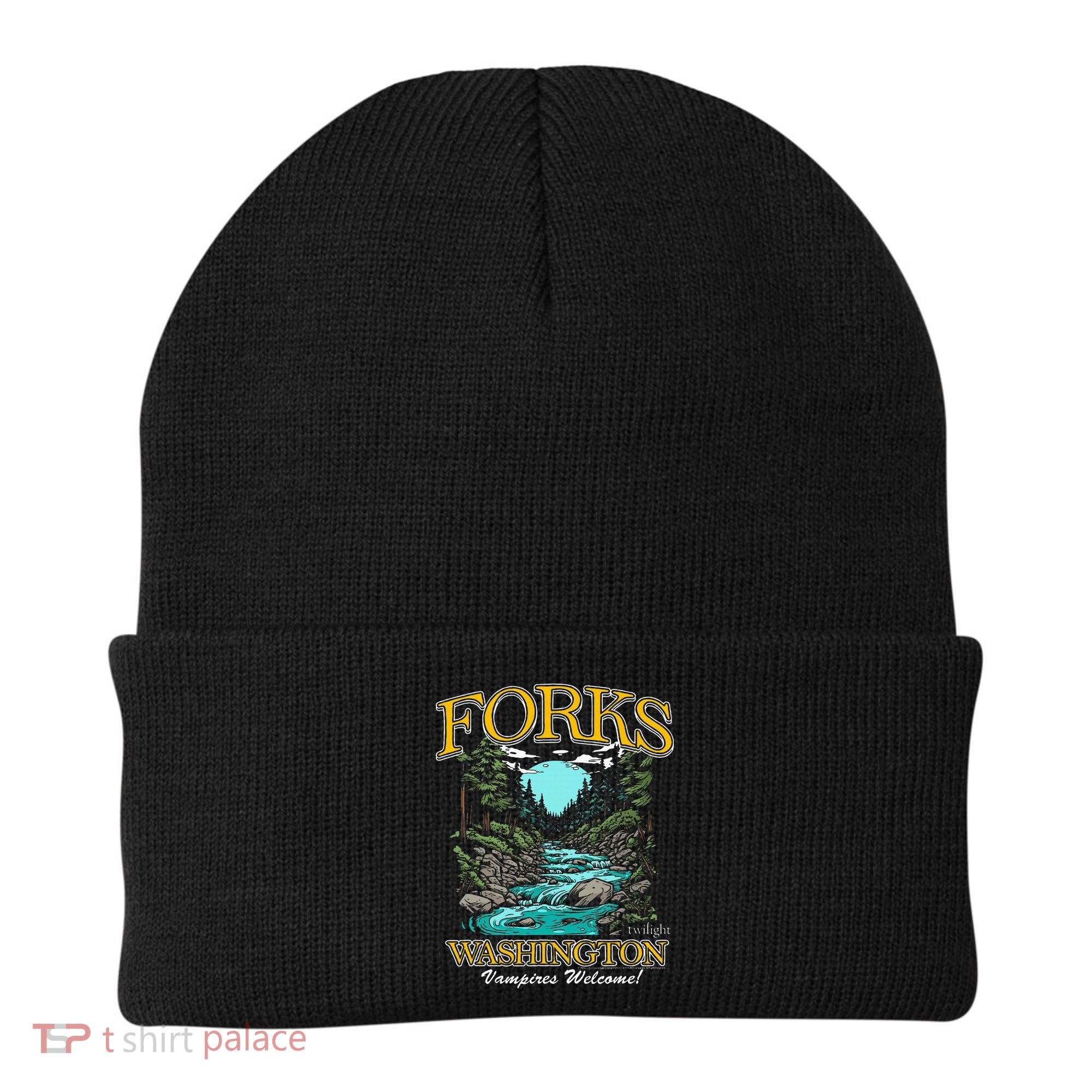 Twilight Forks Washington Vampires Welcome Beanie