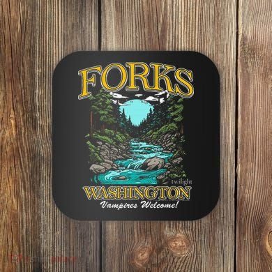 Twilight Forks Washington Vampires Welcome Coaster