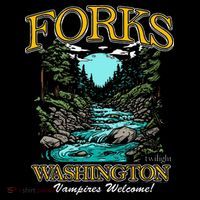 Twilight Forks Washington Vampires Welcome Women's Hoodie thumb 2