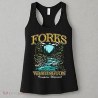Twilight Forks Washington Vampires Welcome Women's Tank Top thumb 3