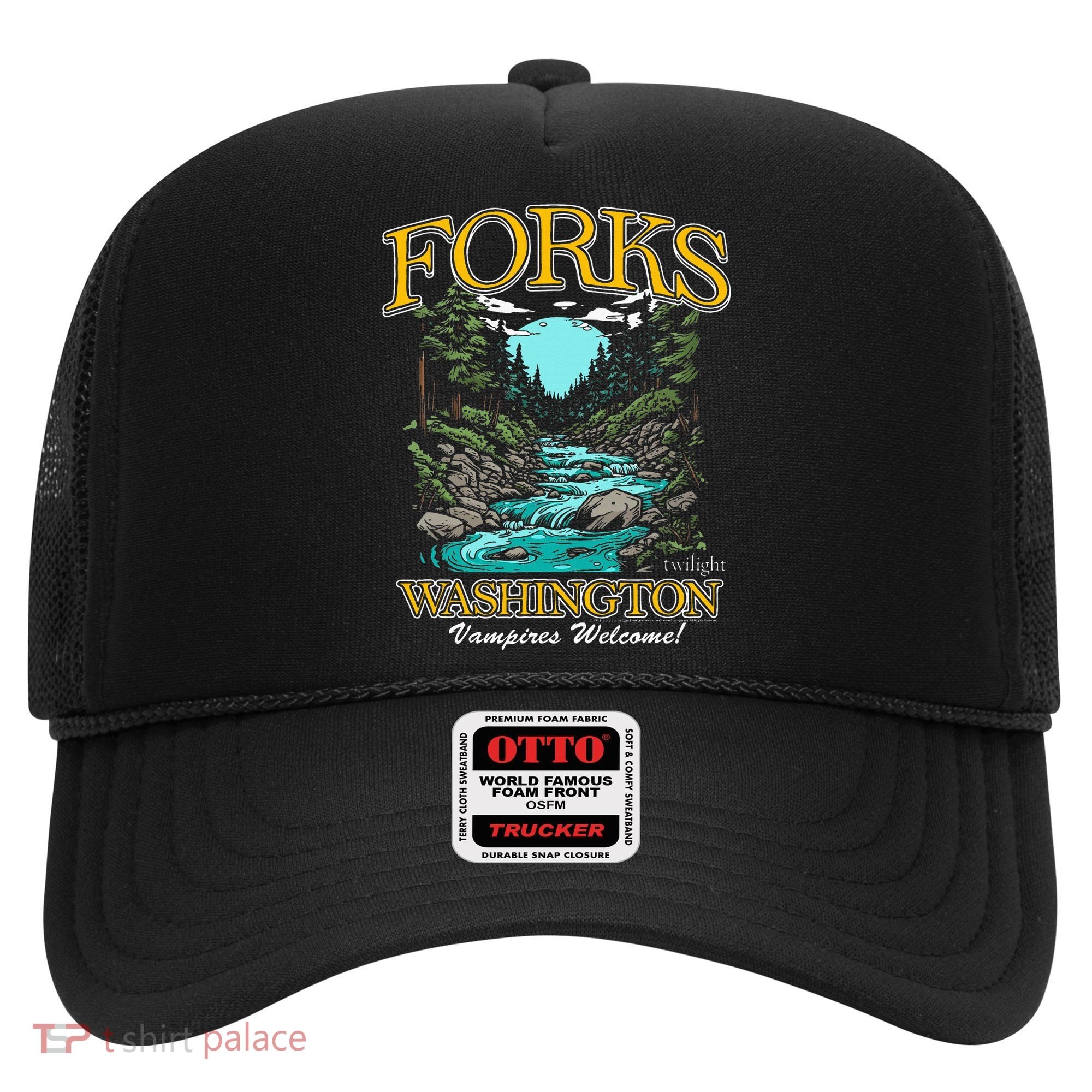 Twilight Forks Washington Vampires Welcome Hat