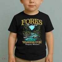Twilight Forks Washington Vampires Welcome Toddler T-Shirt thumb 2