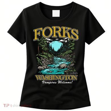 Twilight Forks Washington Vampires Welcome Women's T-Shirt