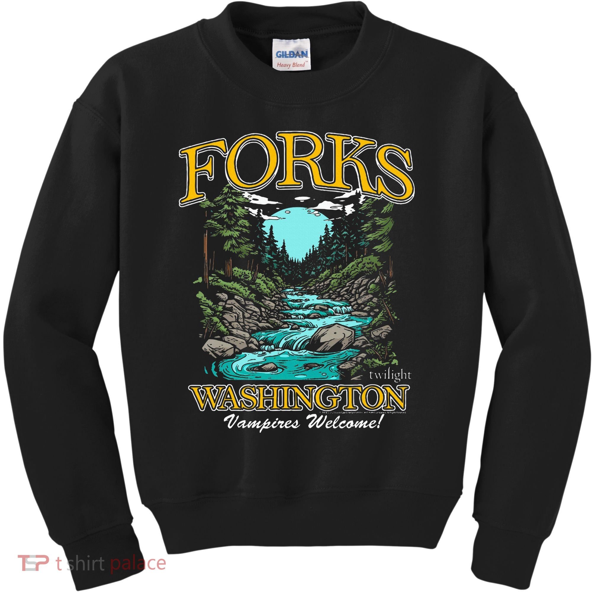 Twilight Forks Washington Vampires Welcome Kids Sweatshirt