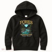 Twilight Forks Washington Vampires Welcome Kids Hoodie thumb 0