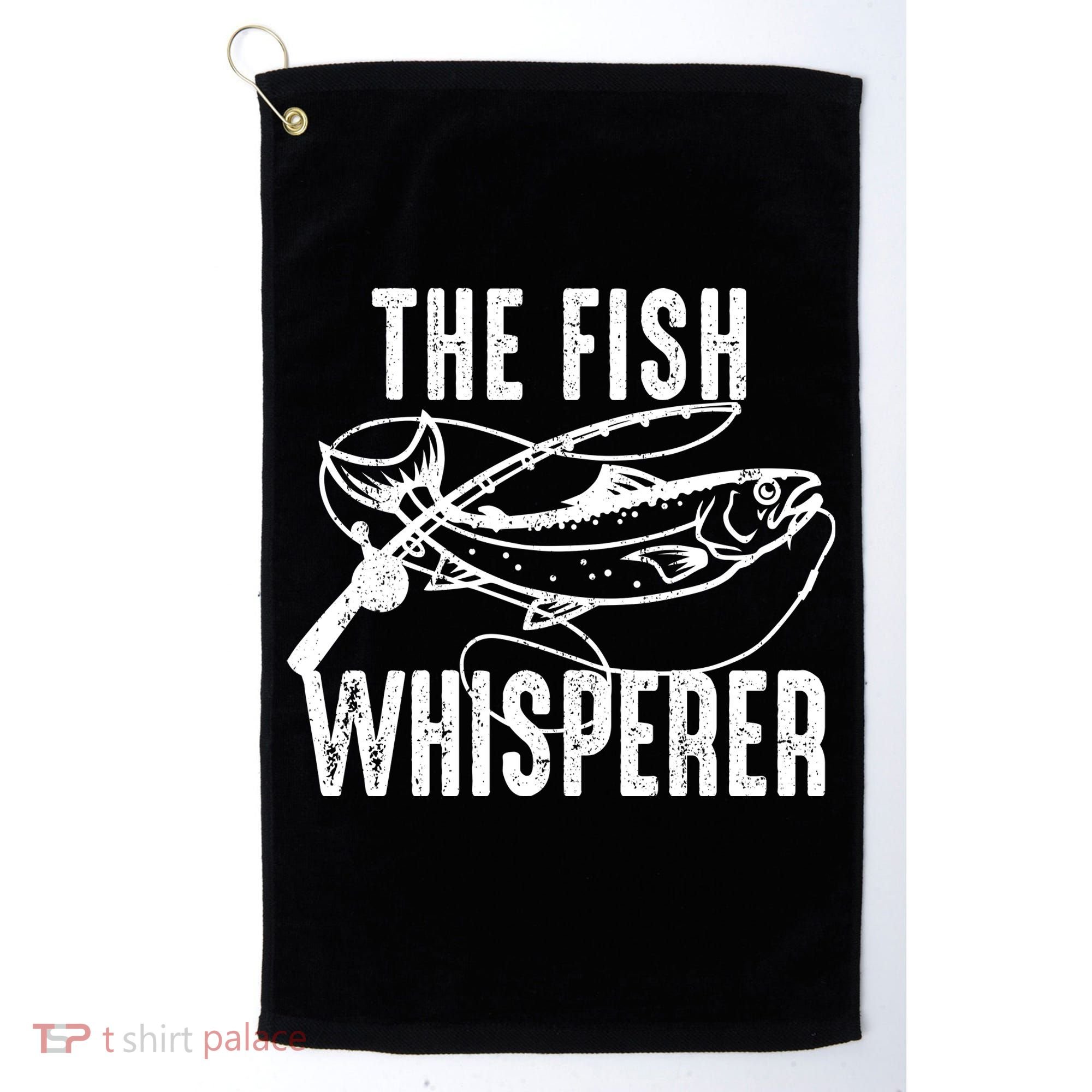 The Fish Whisperer Golf Towel