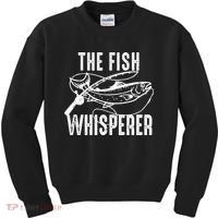 The Fish Whisperer Kids Sweatshirt thumb 0