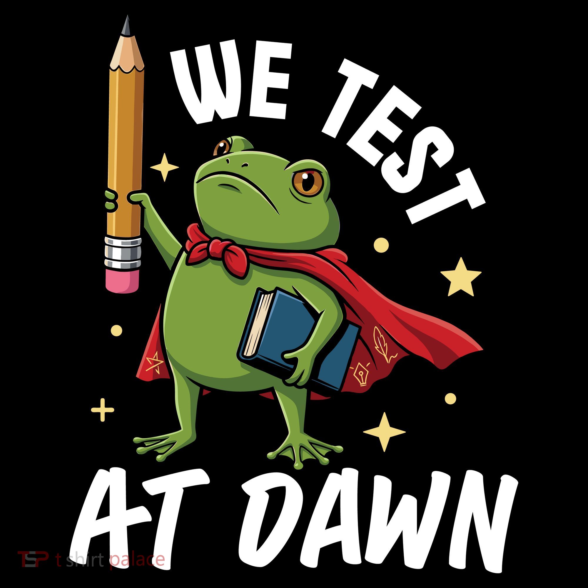 Teacher Frog We Test At Dawn Women's Tank Top