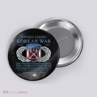 The Forgotten War Korean War Button thumb 0