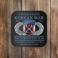 The Forgotten War Korean War Coaster thumb 0