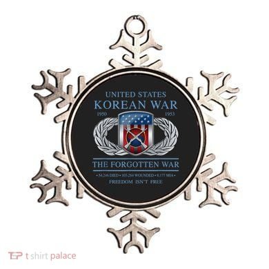 The Forgotten War Korean War Ornament