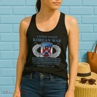 The Forgotten War Korean War Women's Tank Top thumb 2