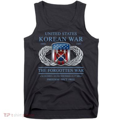 The Forgotten War Korean War Tank Top