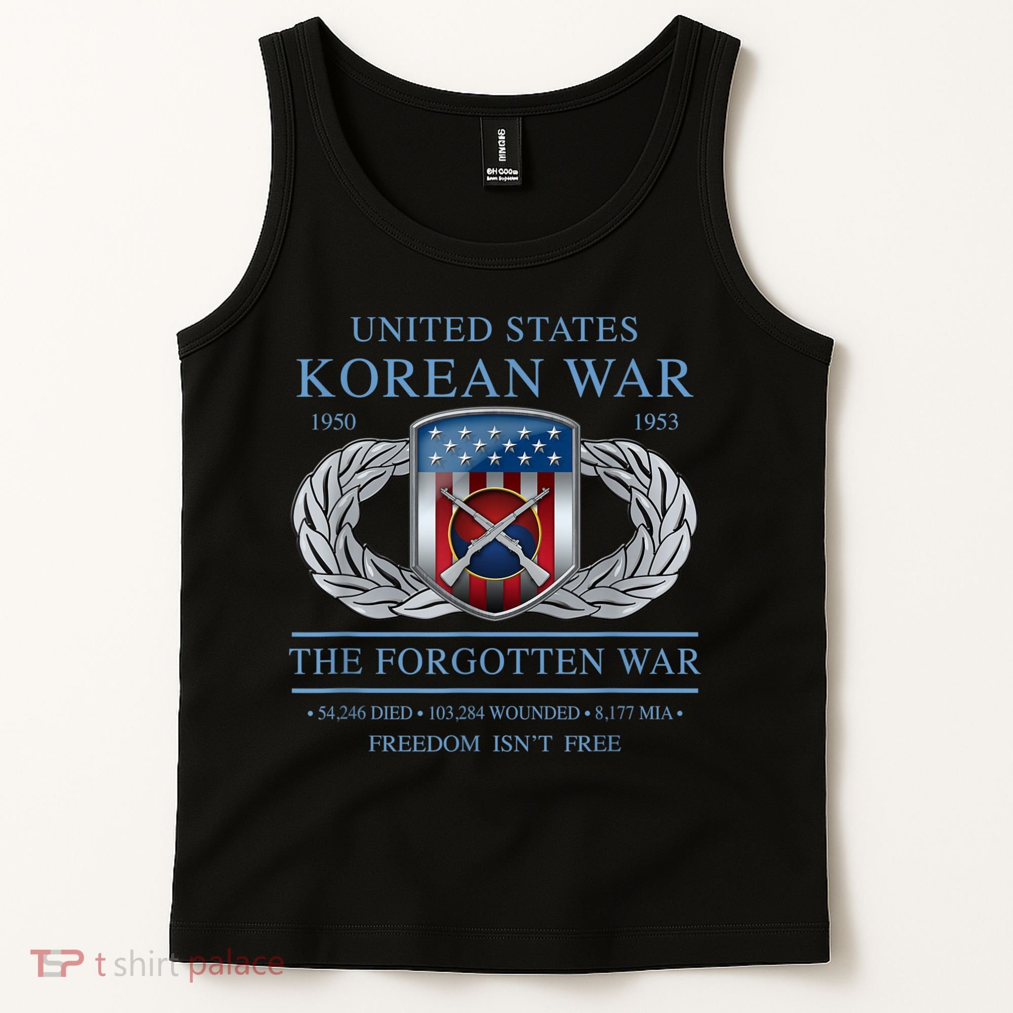The Forgotten War Korean War Tank Top