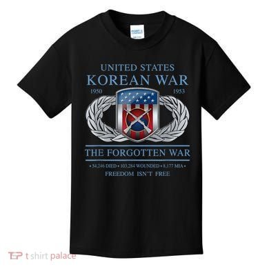 The Forgotten War Korean War Kids T-Shirt