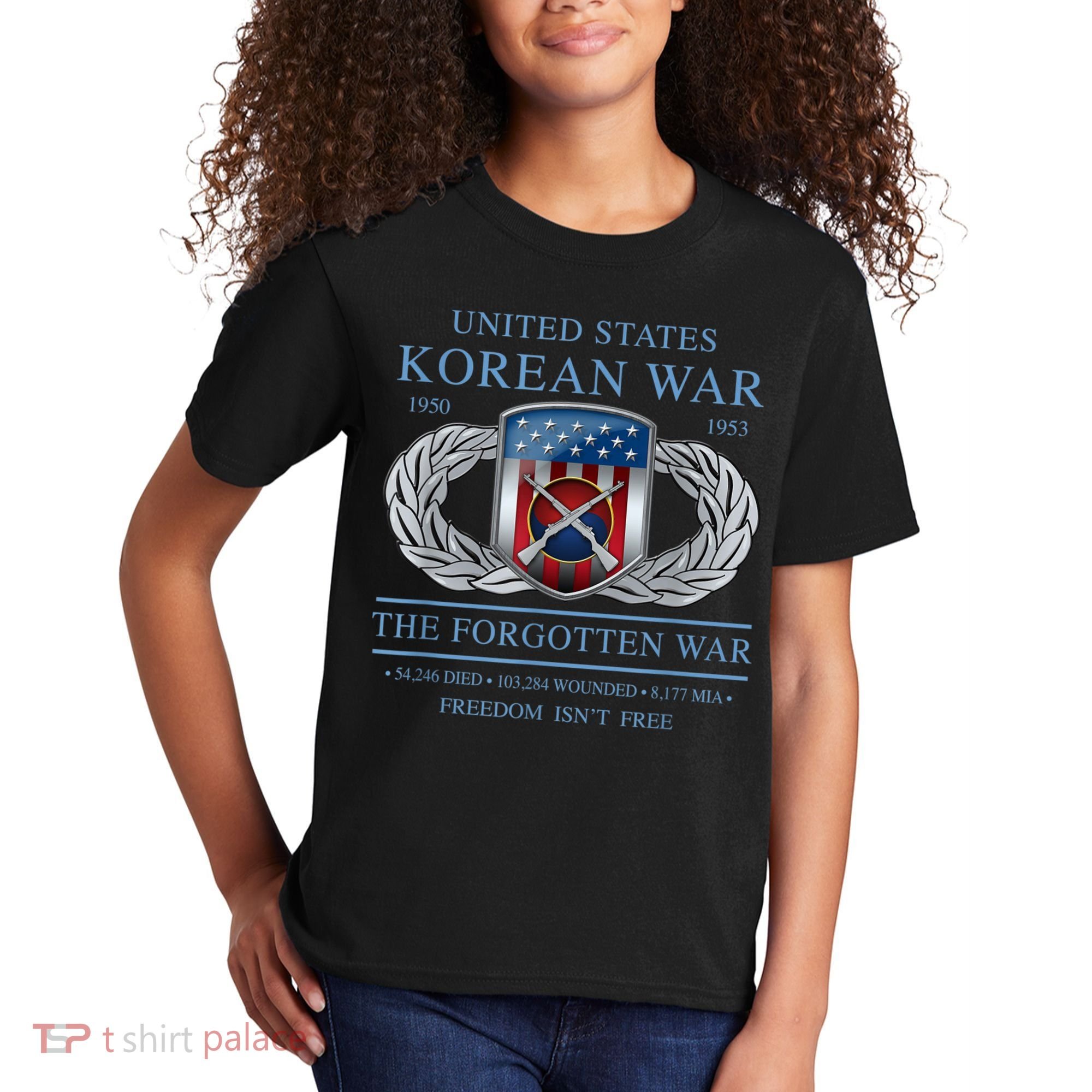 The Forgotten War Korean War Kids T-Shirt