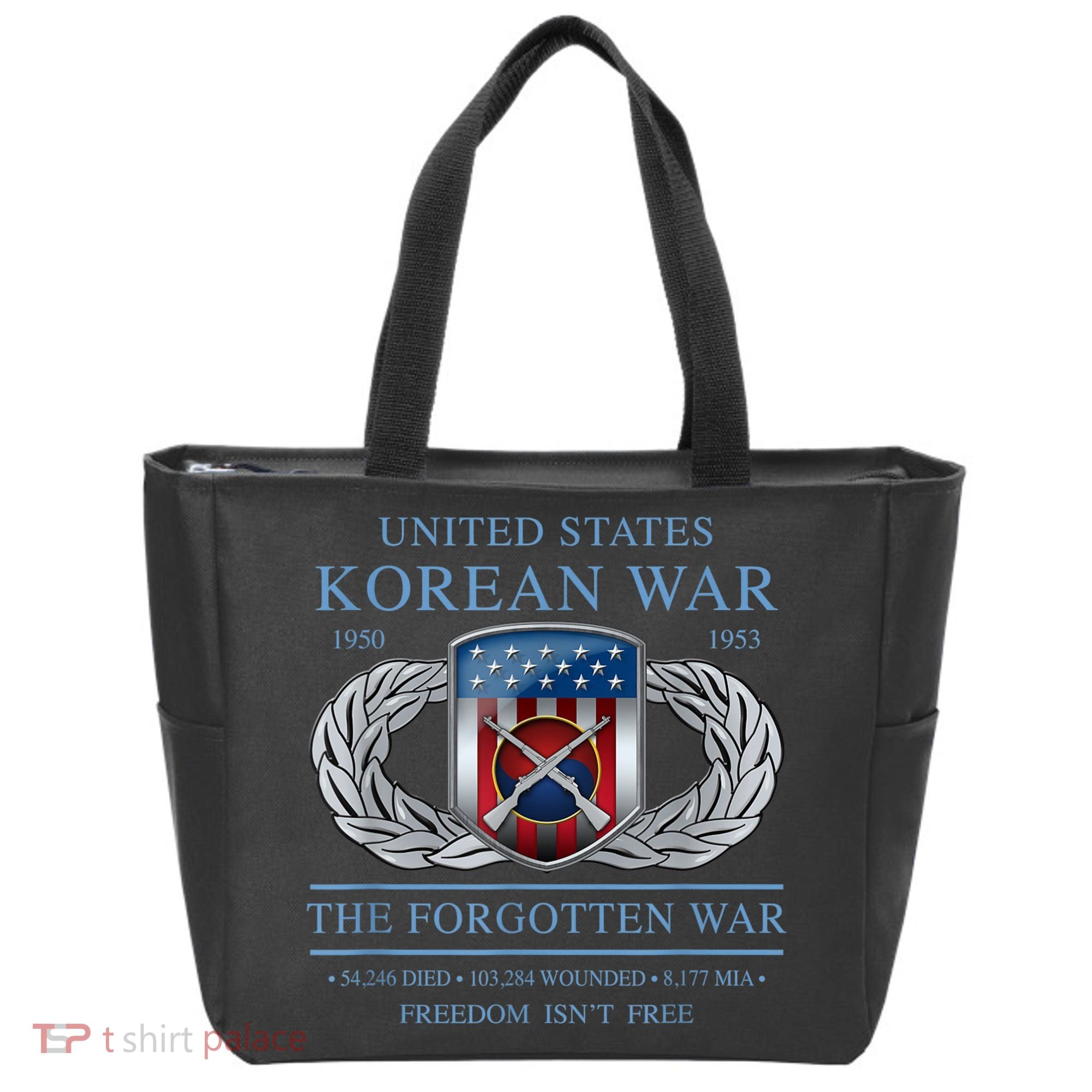 The Forgotten War Korean War Tote Bag