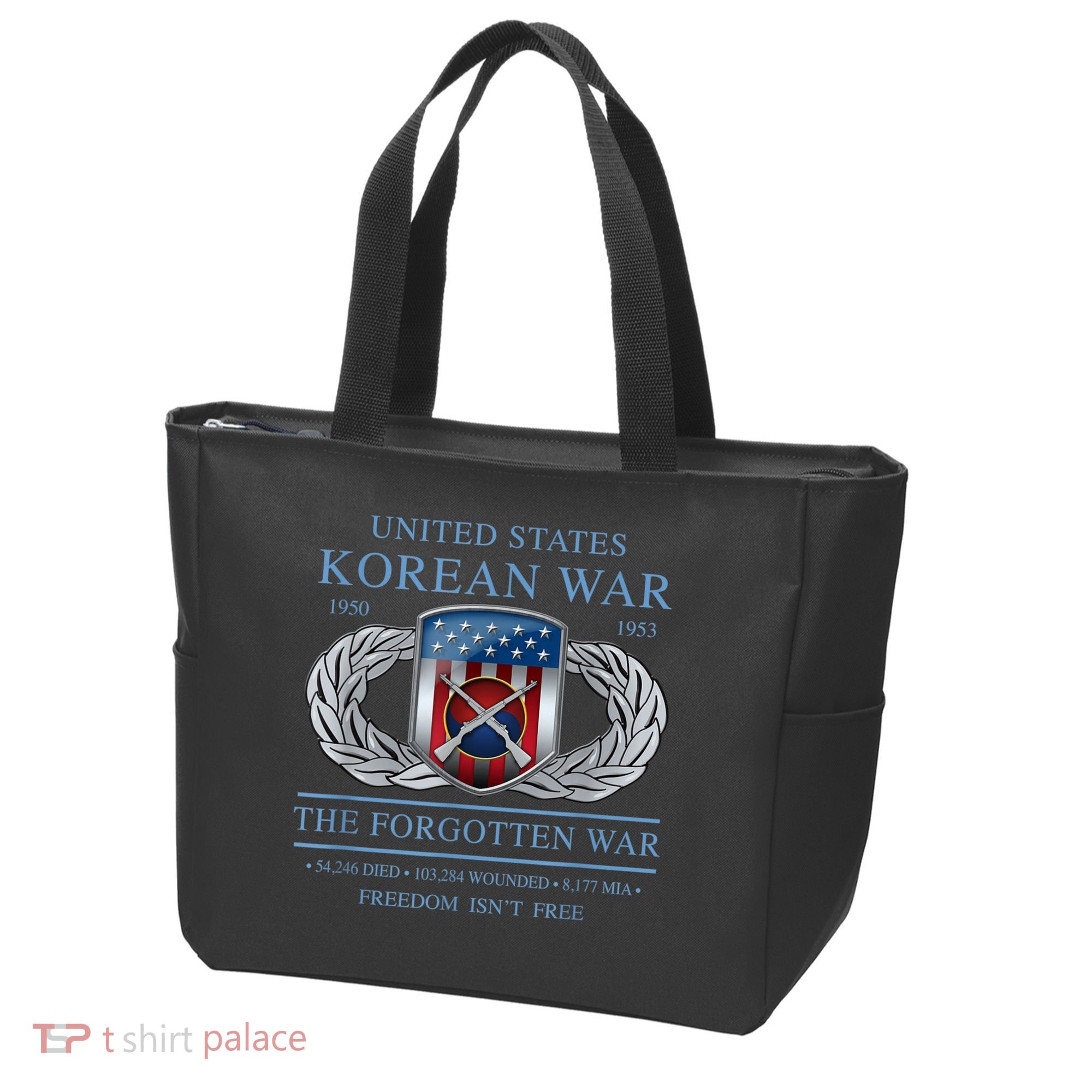 The Forgotten War Korean War Tote Bag