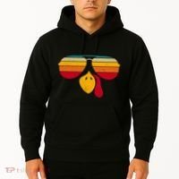 Turkey Face With Retro Sunglass Hoodie thumb 2