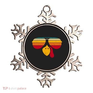 Turkey Face With Retro Sunglass Ornament