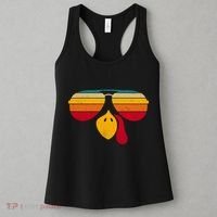 Turkey Face With Retro Sunglass Women's Tank Top thumb 3