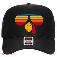 Turkey Face With Retro Sunglass Hat thumb 0