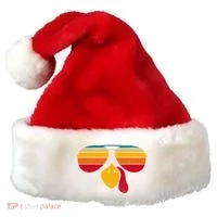 Turkey Face With Retro Sunglass Santa Hat thumb 0