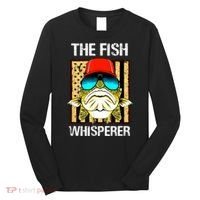 The FISH Whisperer Funny Long Sleeve Shirt thumb 0