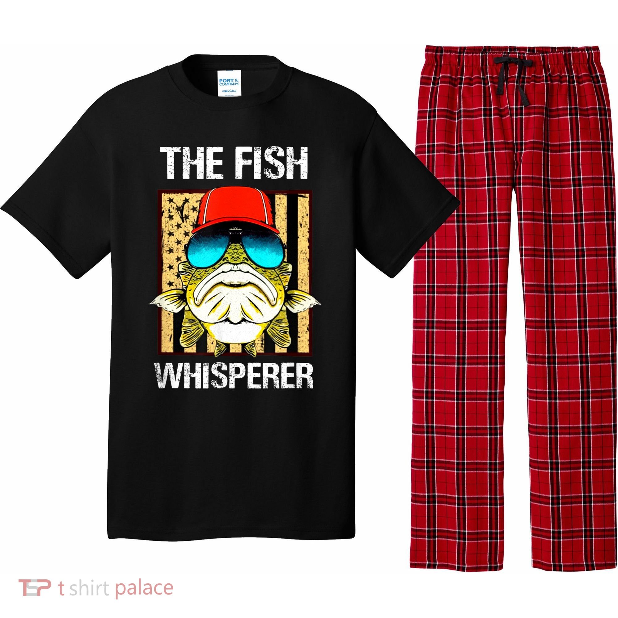 The FISH Whisperer Funny Pajama Set