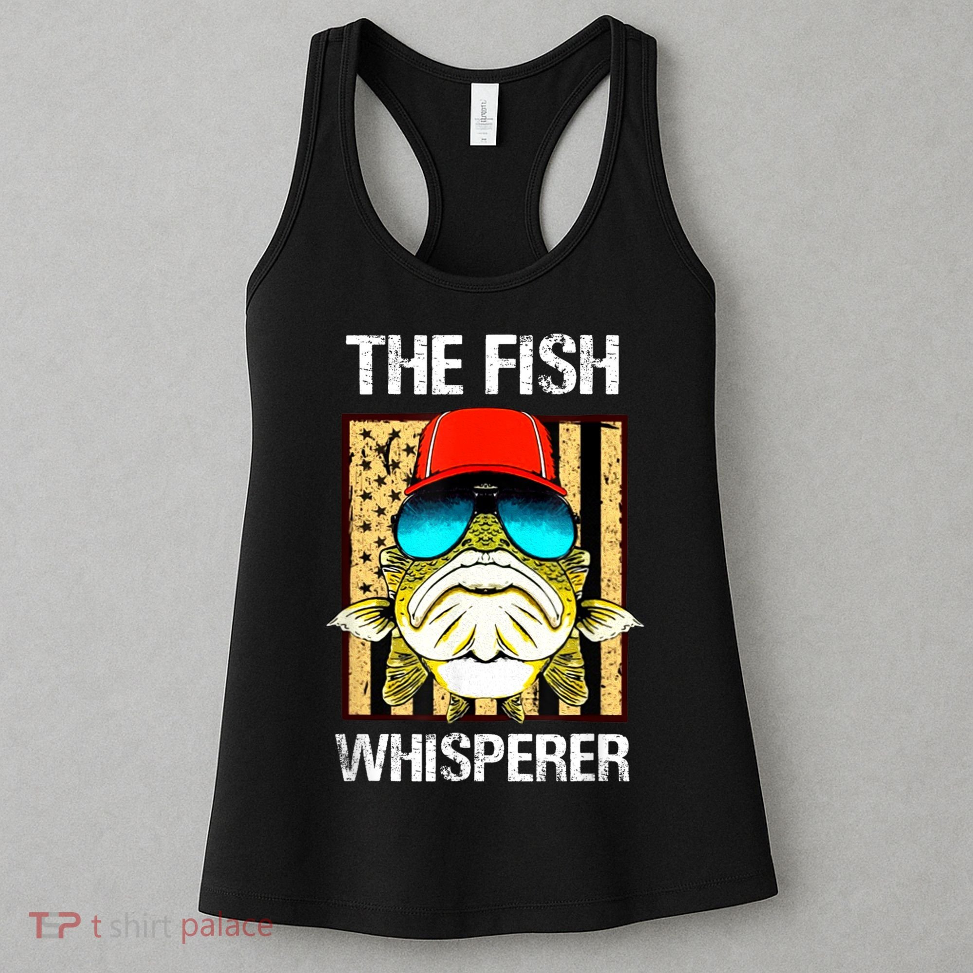 The FISH Whisperer Funny Women's Tank Top