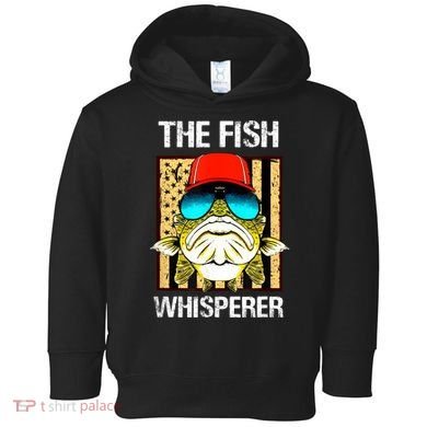 The FISH Whisperer Funny Toddler Hoodie