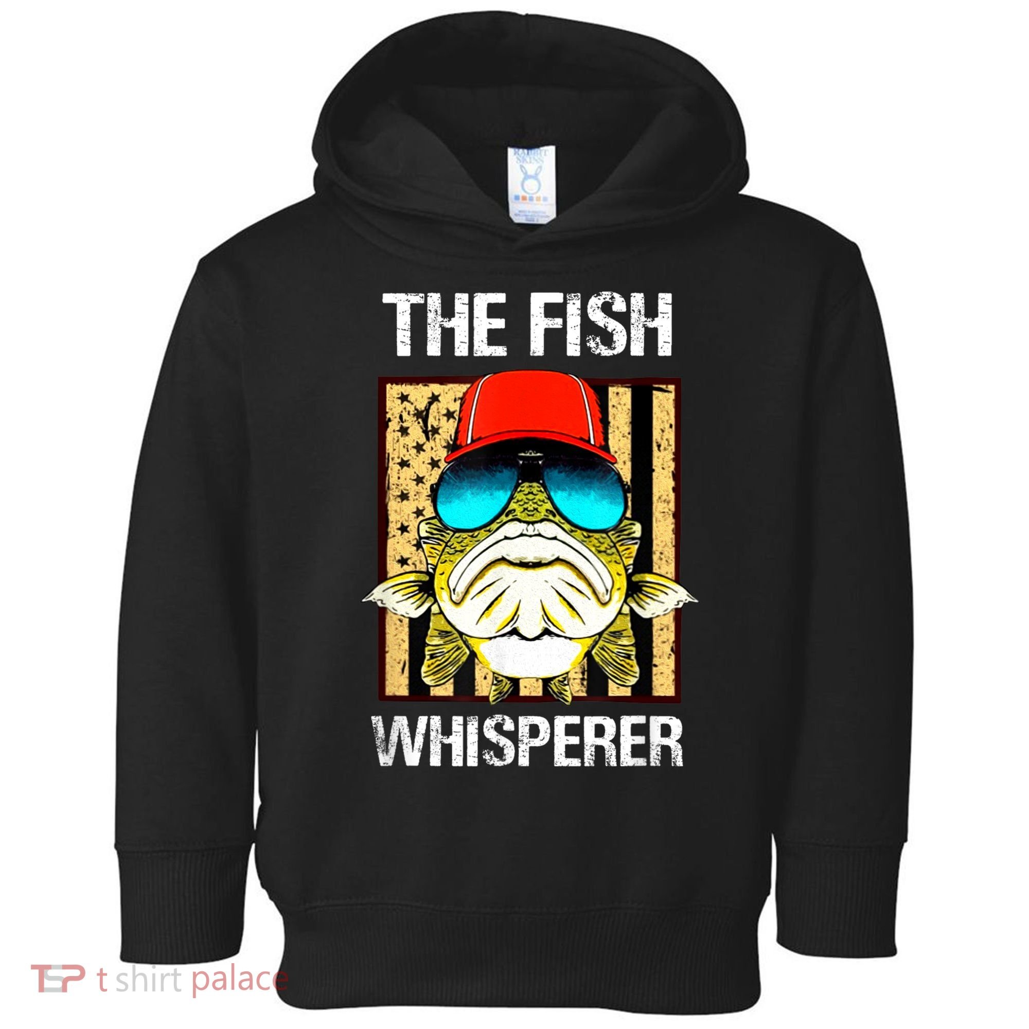 The FISH Whisperer Funny Toddler Hoodie