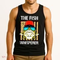 The FISH Whisperer Funny Tank Top thumb 3