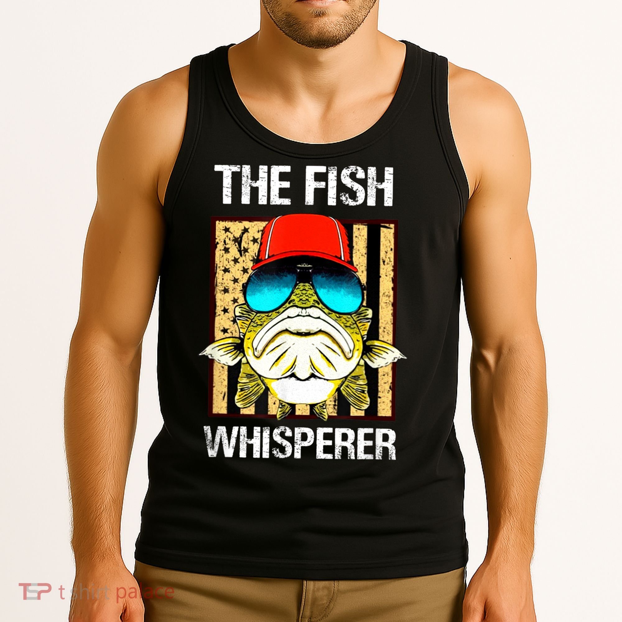 The FISH Whisperer Funny Tank Top