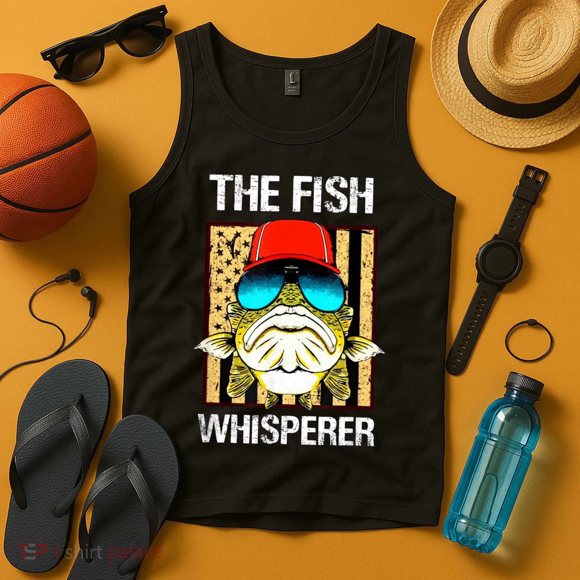 The FISH Whisperer Funny Tank Top