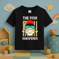 The FISH Whisperer Funny Toddler T-Shirt thumb 3