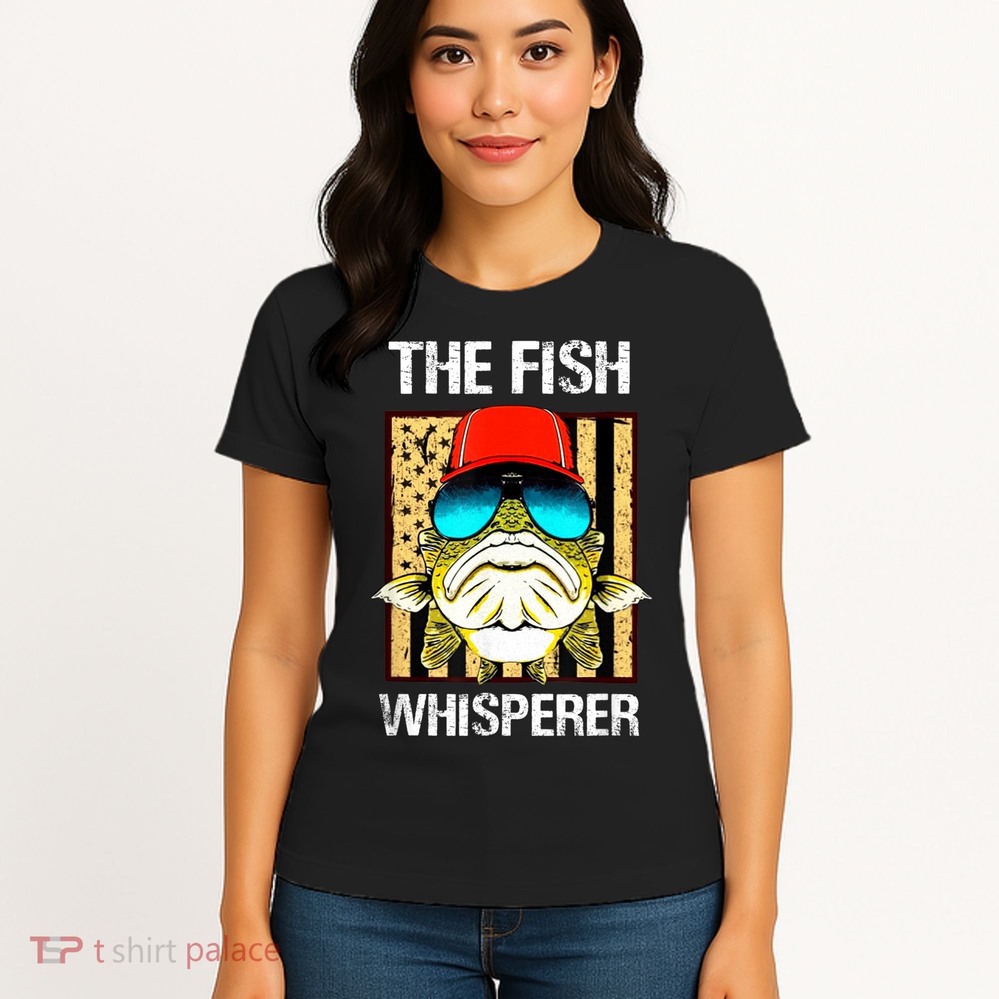The FISH Whisperer Funny Women's T-Shirt