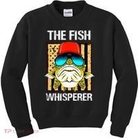 The FISH Whisperer Funny Kids Sweatshirt thumb 0