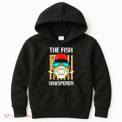 The FISH Whisperer Funny Kids Hoodie