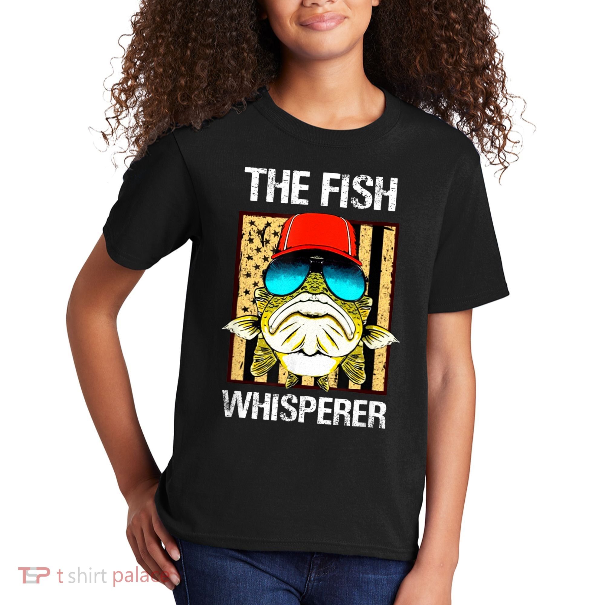 The FISH Whisperer Funny Kids T-Shirt