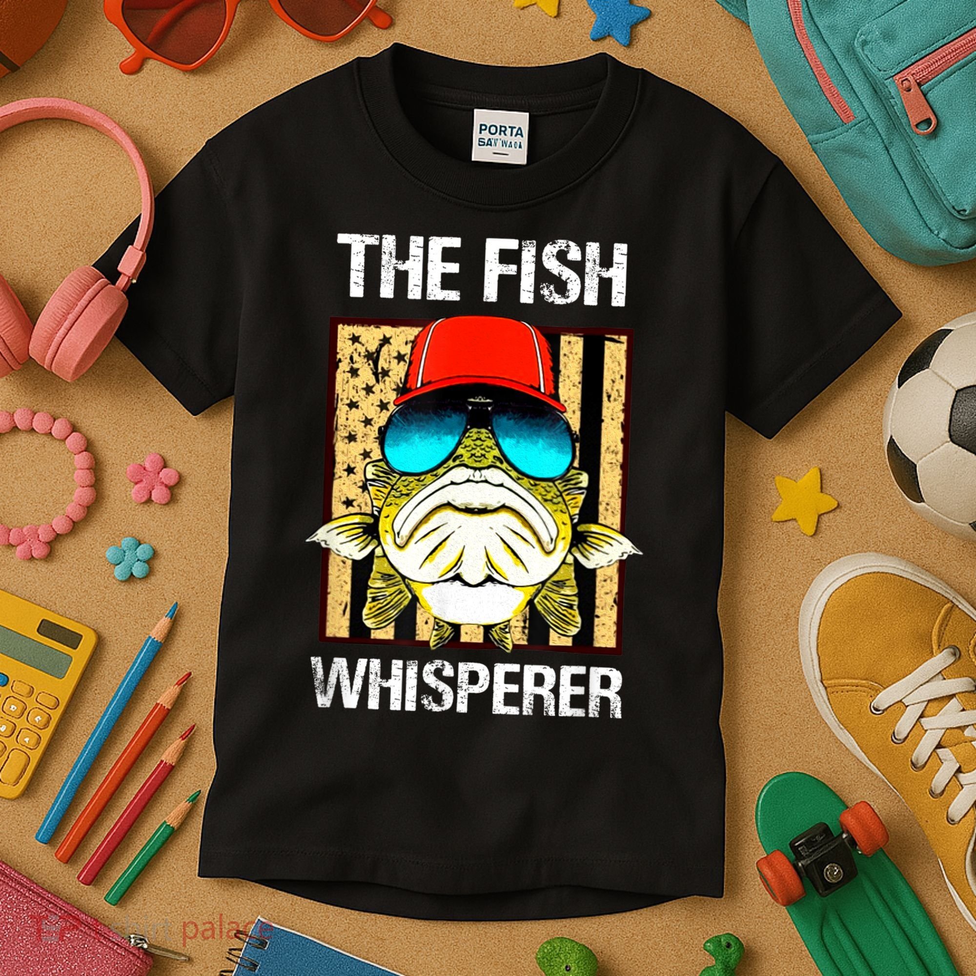 The FISH Whisperer Funny Kids T-Shirt