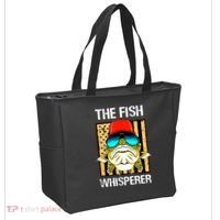 The FISH Whisperer Funny Tote Bag thumb 2