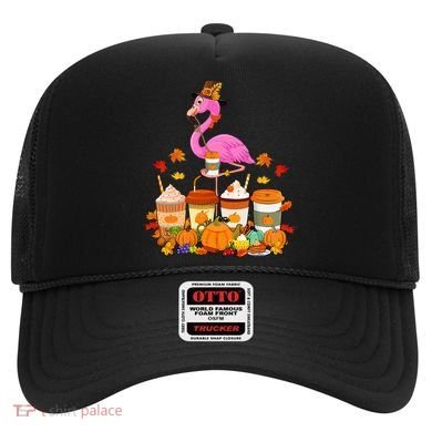 Thanksgiving Flamingo Wearing Hat Fall Coffee Cups Lover Hat