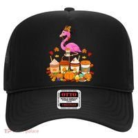Thanksgiving Flamingo Wearing Hat Fall Coffee Cups Lover Hat thumb 0
