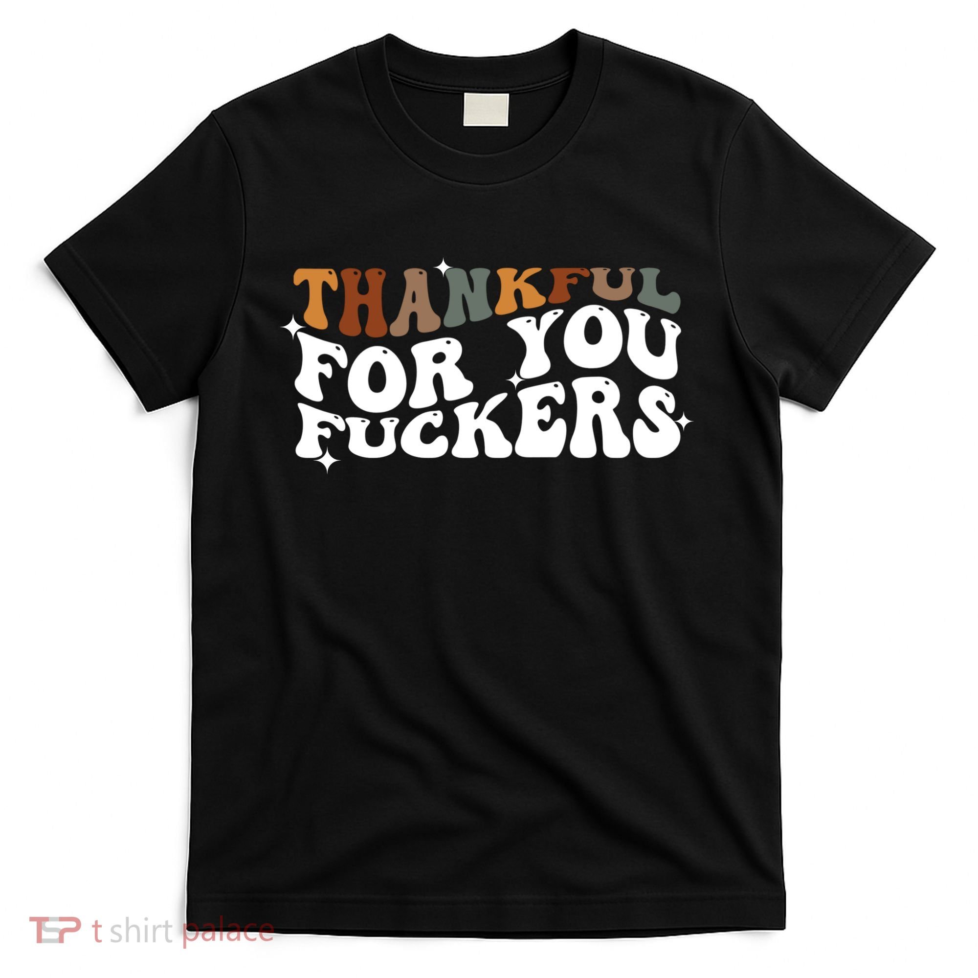 Thankful For You Fuckers Retro Vintage T-Shirt