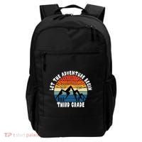 Third Grade 1st Day Of School Let The Adventure Begin Backpack thumb 0